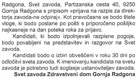 RAZPIS ZDGR1